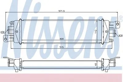 Интеркулер NISSENS купить