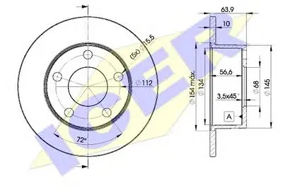 Тормозной диск ICER купить