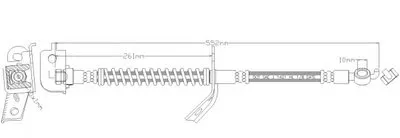 Тормозной шланг REMKAFLEX купить