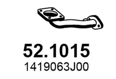 Труба выхлопного газа ASSO купить