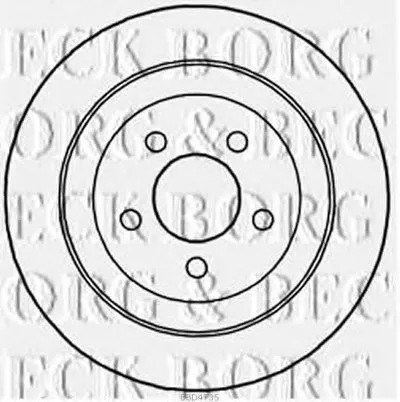 Тормозной диск BORG & BECK купить