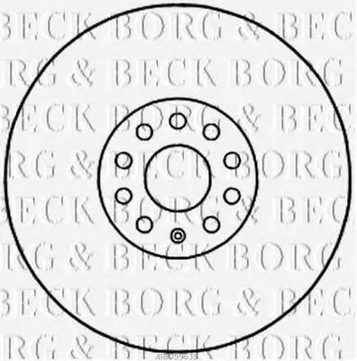 Тормозной диск BORG & BECK купить