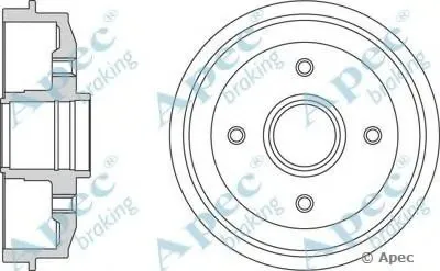 Тормозной барабан APEC braking купить