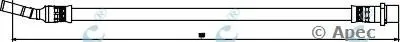 Тормозной шланг APEC braking купить