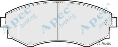 Комплект тормозных колодок, дисковый тормоз APEC braking купить