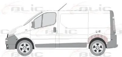 Колесная ниша BLIC купить