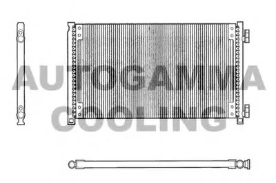 Конденсатор, кондиционер AUTOGAMMA купить