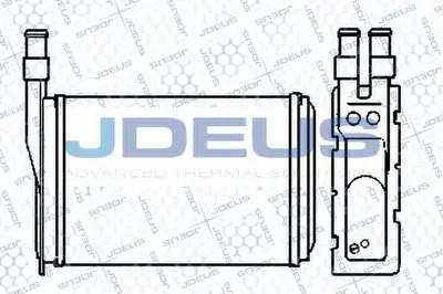 Теплообменник, отопление салона JDEUS купить