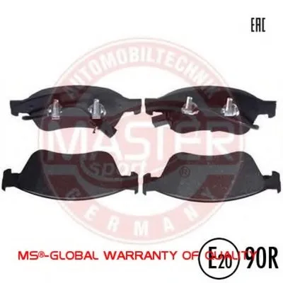 Комплект тормозных колодок, дисковый тормоз MASTER-SPORT купить