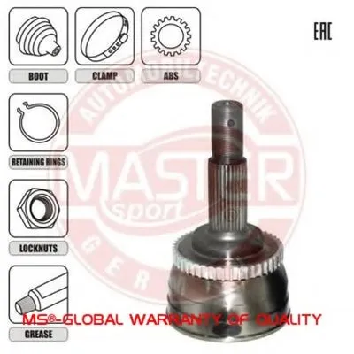 Шарнирный комплект, приводной вал MASTER-SPORT купить