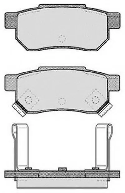 Комплект тормозных колодок, дисковый тормоз RAICAM купить