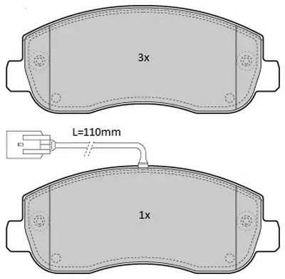 Комплект тормозных колодок, дисковый тормоз FREMAX купить