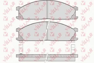 Комплект тормозных колодок, дисковый тормоз VILLAR купить