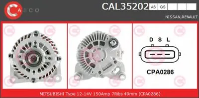 Генератор BRAND NEW SERIES CASCO купить