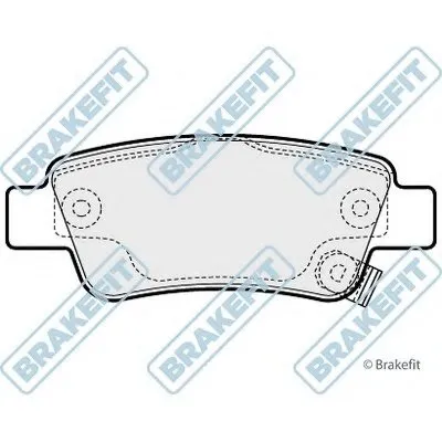 Комплект тормозных колодок, дисковый тормоз Brake Fit APEC braking купить