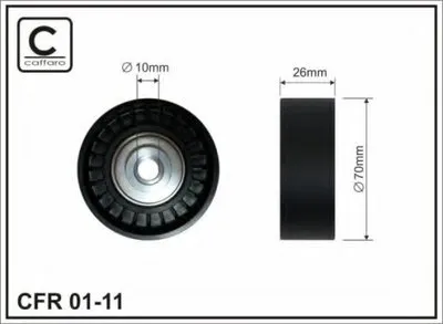 Паразитный / ведущий ролик, поликлиновой ремень CAFFARO купить