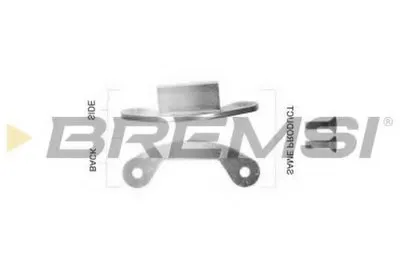 Комплектующие, тормозная колодка BREMSI купить