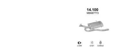 Система выпуска ОГ POLMO купить