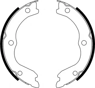 Комплект тормозных колодок, стояночная тормозная система SPIDAN купить