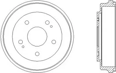 Тормозной барабан HELLA купить