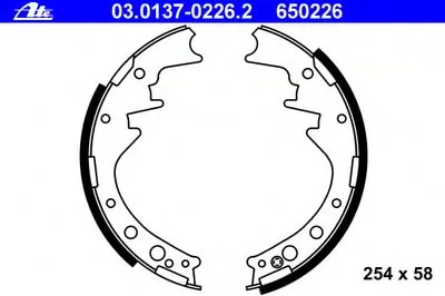 Комплект тормозных колодок ATE купить