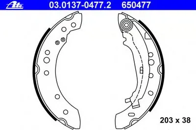 Комплект тормозных колодок ATE купить