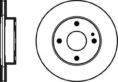 Тормозной диск TEXTAR купить