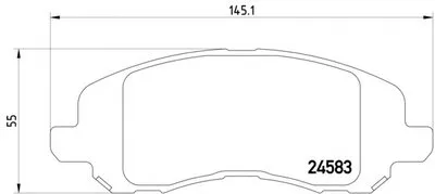 Комплект тормозных колодок, дисковый тормоз HELLA PAGID купить