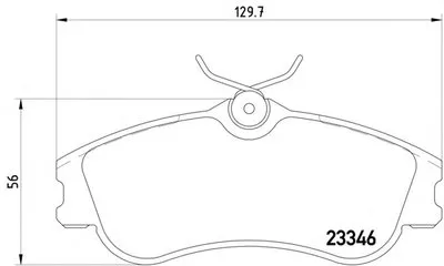 Комплект тормозных колодок, дисковый тормоз HELLA PAGID купить