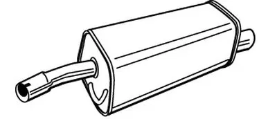 Глушитель выхлопных газов конечный WALKER купить