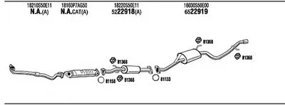 Система выпуска ОГ WALKER купить