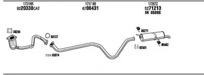 Система выпуска ОГ WALKER купить
