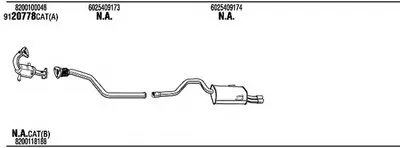 Система выпуска ОГ WALKER купить