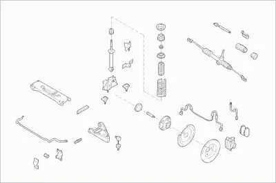 Рулевое управление; Подвеска колеса BOGE купить