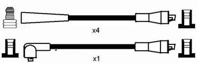 Комплект проводов зажигания NGK купить