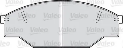 Комплект тормозных колодок, дисковый тормоз VALEO купить