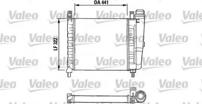 Радиатор, охлаждение двигателя VALEO купить