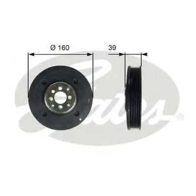 Ременный шкив, коленчатый вал DriveAlign® GATES купить