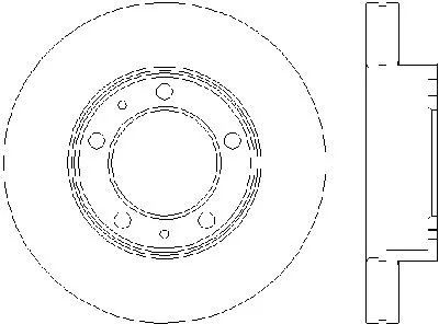 Тормозной диск TEXTAR купить