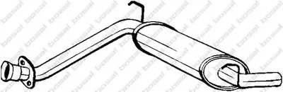 Предглушитель выхлопных газов BOSAL купить