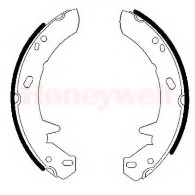 Комплект тормозных колодок, стояночная тормозная система JURID купить