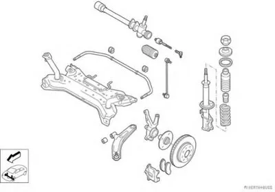 Рулевое управление; Подвеска колеса HERTH+BUSS JAKOPARTS купить