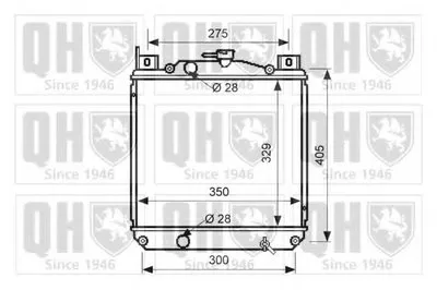 Радиатор, охлаждение двигателя QUINTON HAZELL купить
