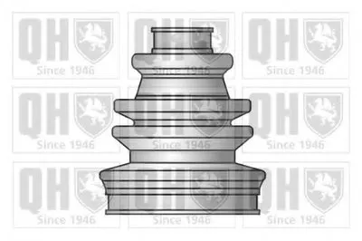 Комплект пылника, приводной вал QUINTON HAZELL купить