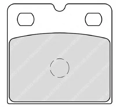 Комплект тормозных колодок, дисковый тормоз PREMIER FERODO купить