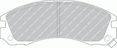 Комплект тормозных колодок, дисковый тормоз PREMIER FERODO купить
