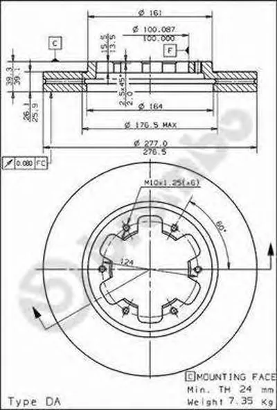 Тормозной диск AP купить