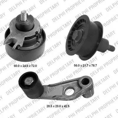 Комплект ремня ГРМ DELPHI купить