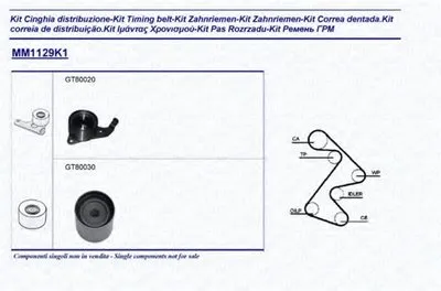 Комплект ремня ГРМ MAGNETI MARELLI купить