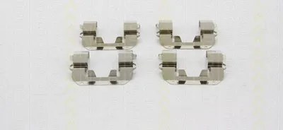 Комплектующие, колодки дискового тормоза TRISCAN купить